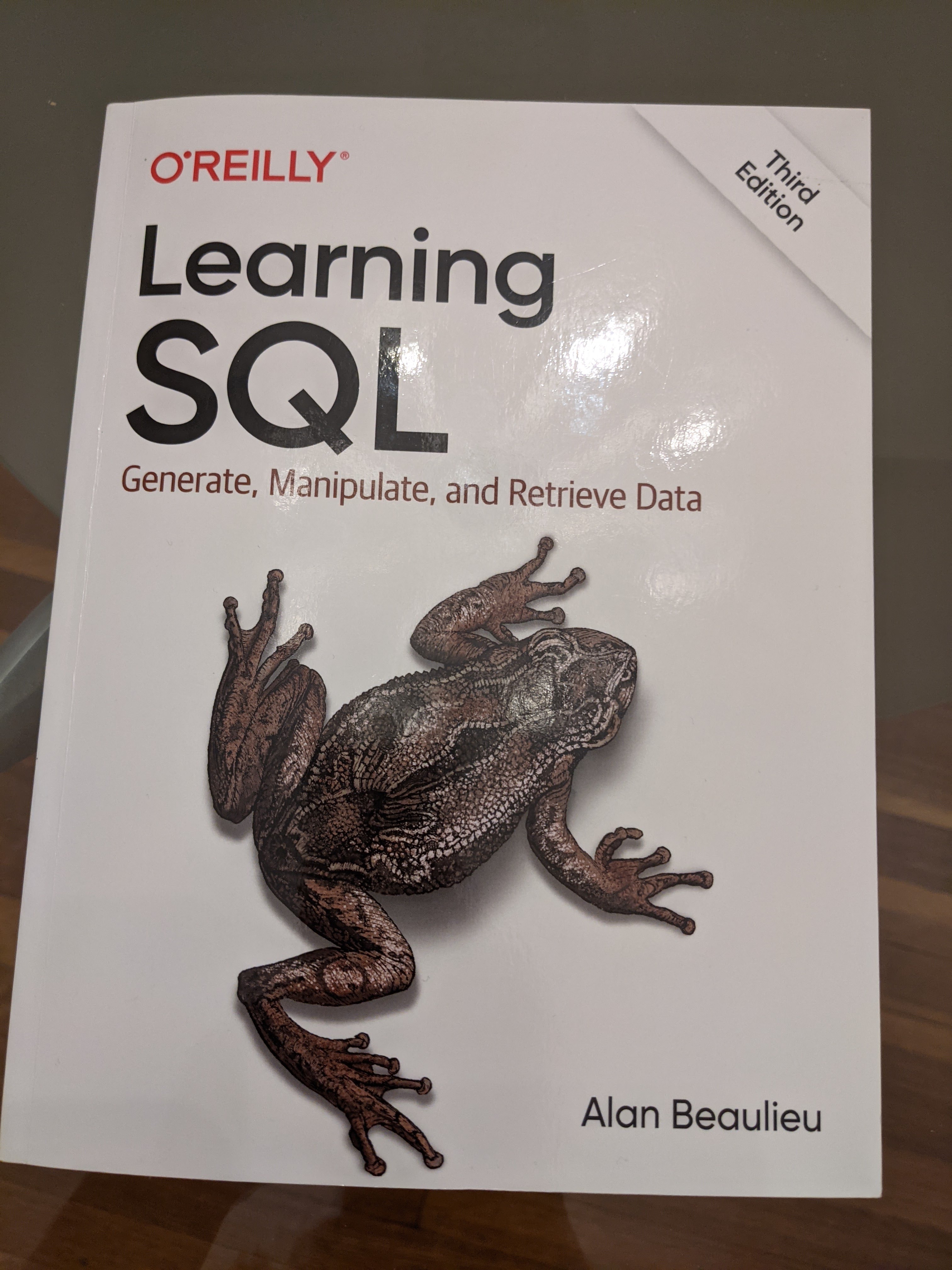 Learning SQL 3rd Editionを読みました — Dreaming in Brookline, MA 02445